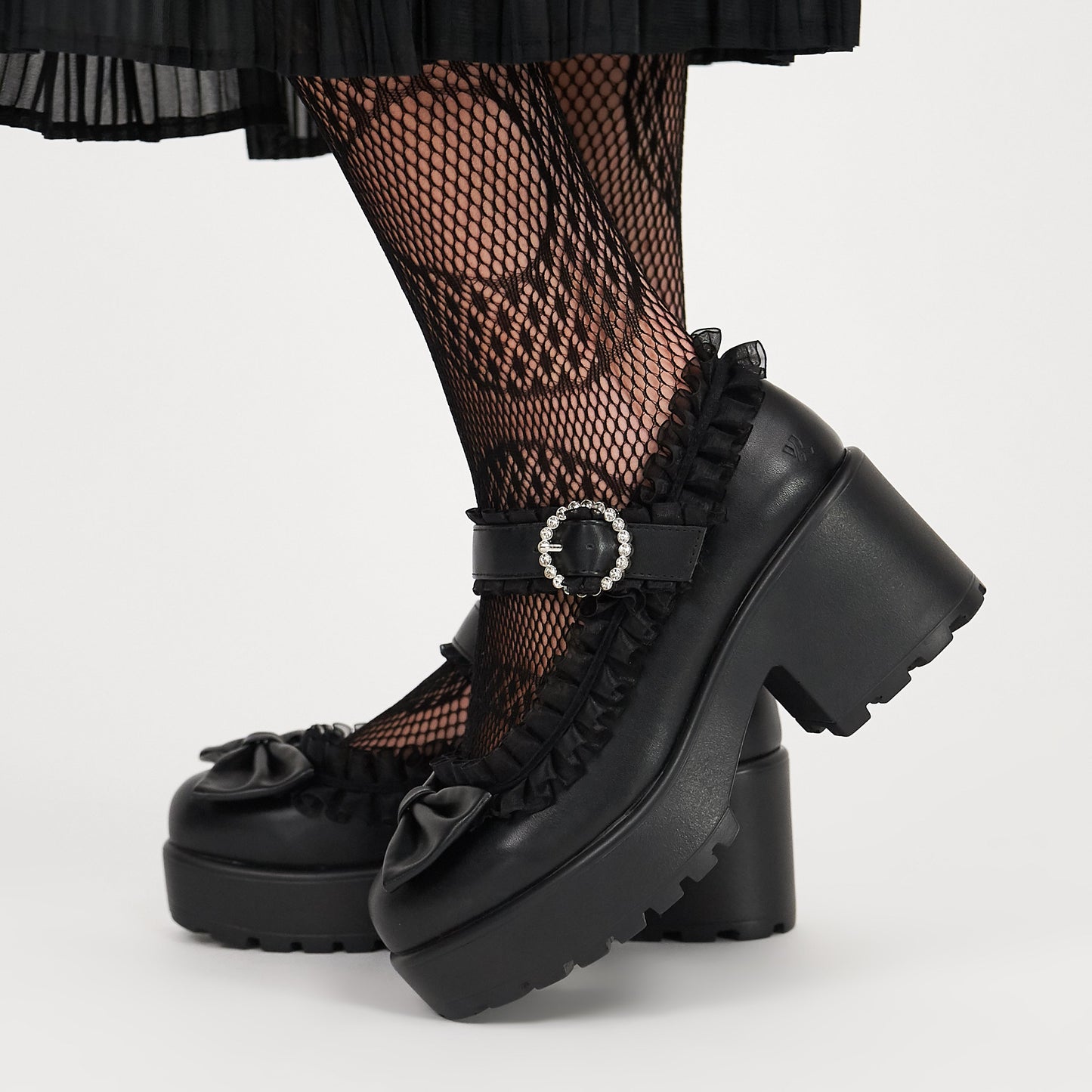 Tira Ruffle Mary Janes ‘ Dark Delights Edition’