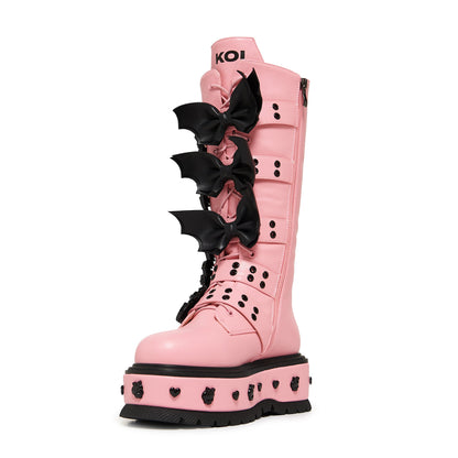 Count Fabulous Long Boots - Pink