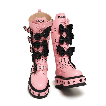 Count Fabulous Long Boots - Pink