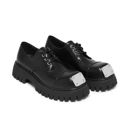 Gehrman Metal Cap Chunky Shoes - Black