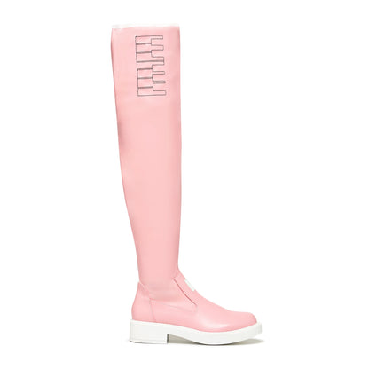 The Sakura Miku Long Boots - Pink