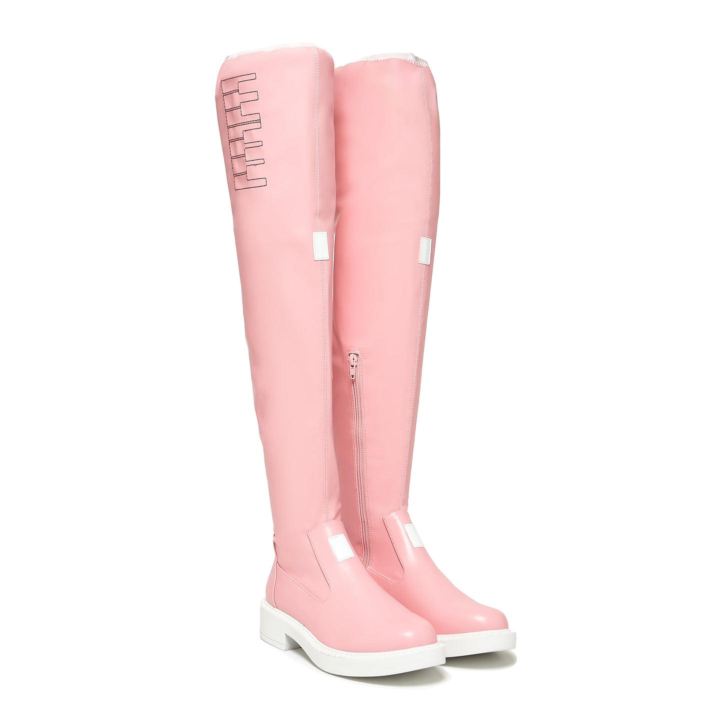 The Sakura Miku Long Boots - Pink