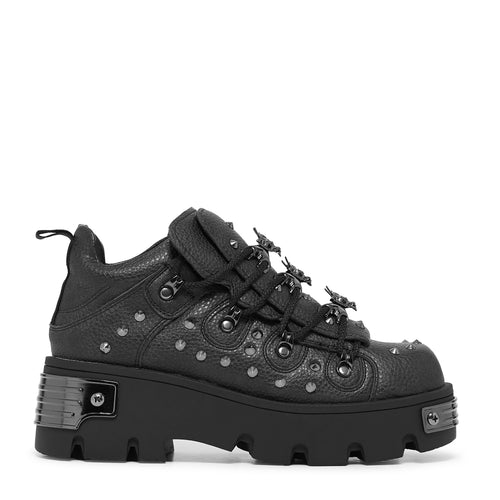 Thurnax Chunky Hardware Trainers - Black