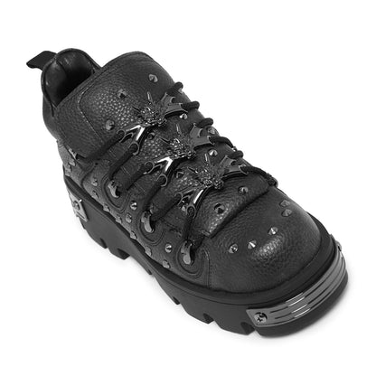 Thurnax Chunky Hardware Trainers - Black