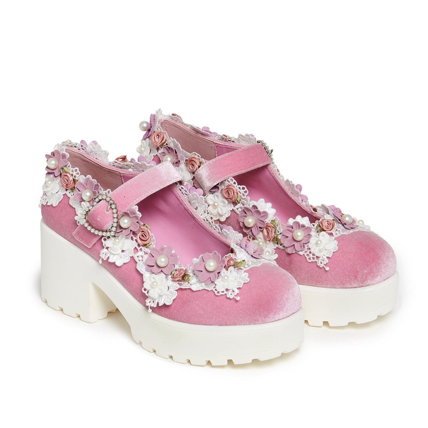Tira Pink Mary Janes ‘Fairy Powder Edition’