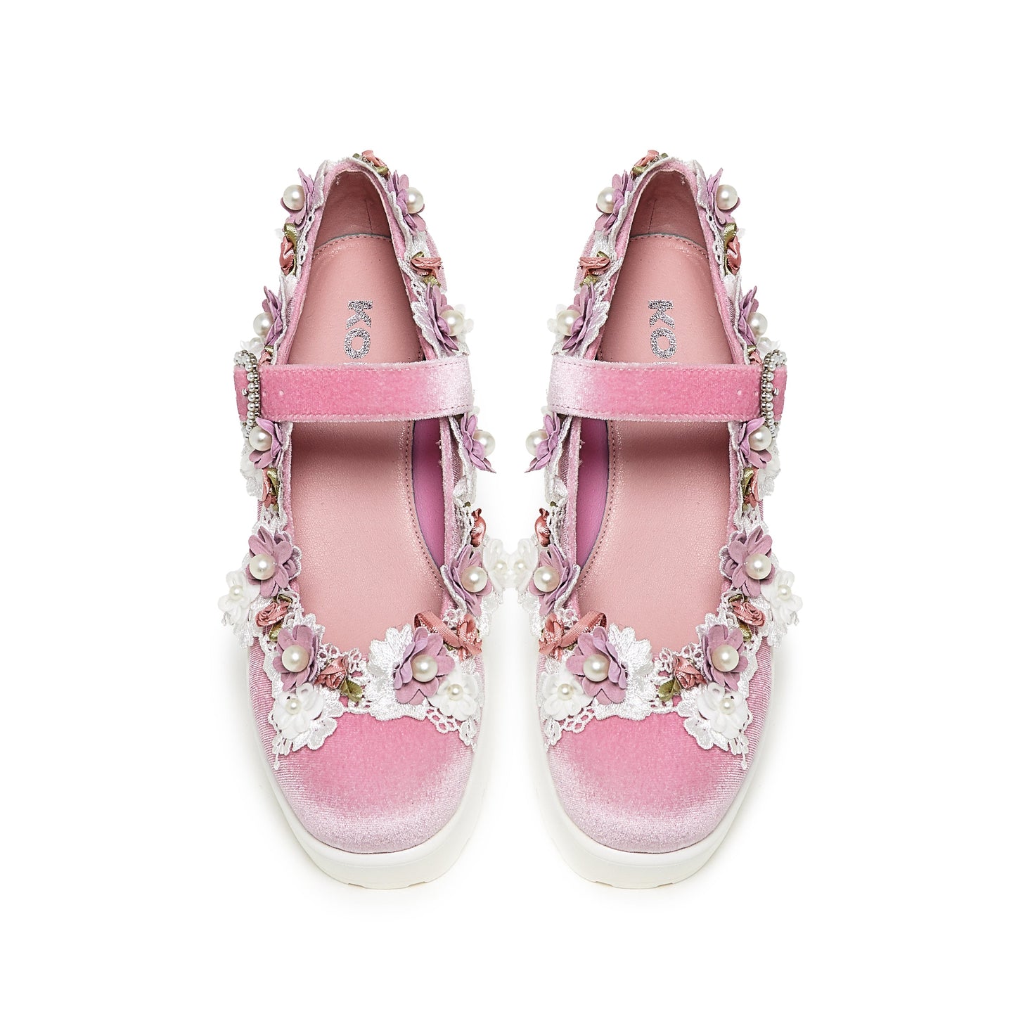 Tira Pink Mary Janes ‘Fairy Powder Edition’
