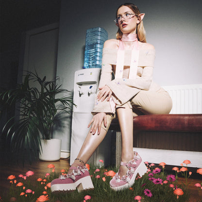 Tira Pink Mary Janes ‘Fairy Powder Edition’