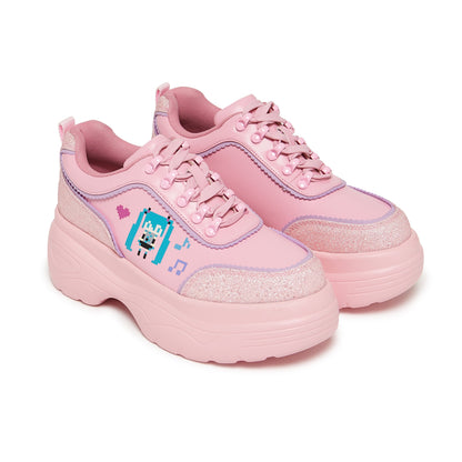 Virtual Diva Miku Chunky Trainers - Pink