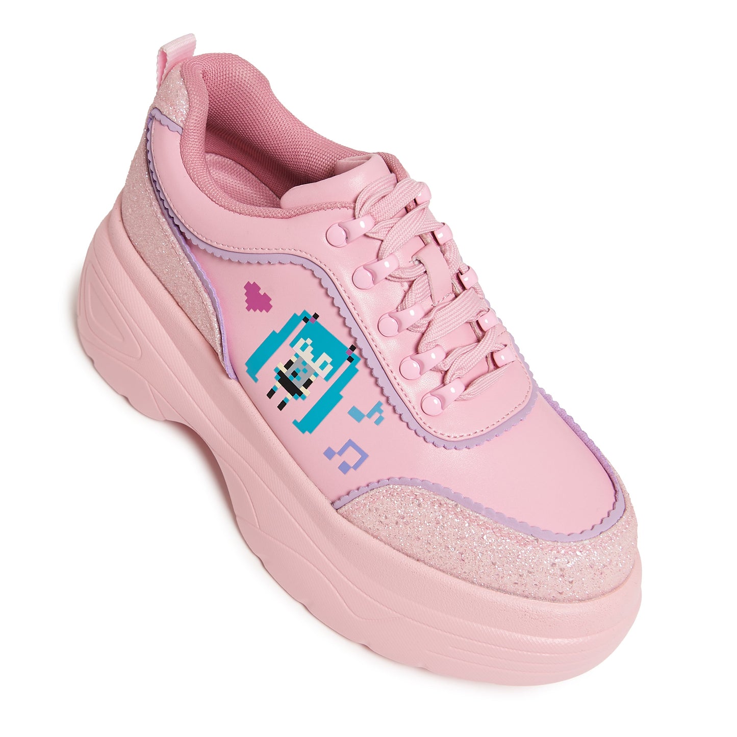 Virtual Diva Miku Chunky Trainers - Pink