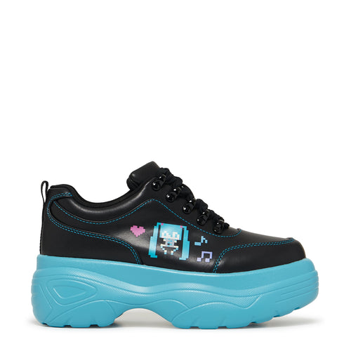 Virtual Diva Miku Chunky Trainers - Black