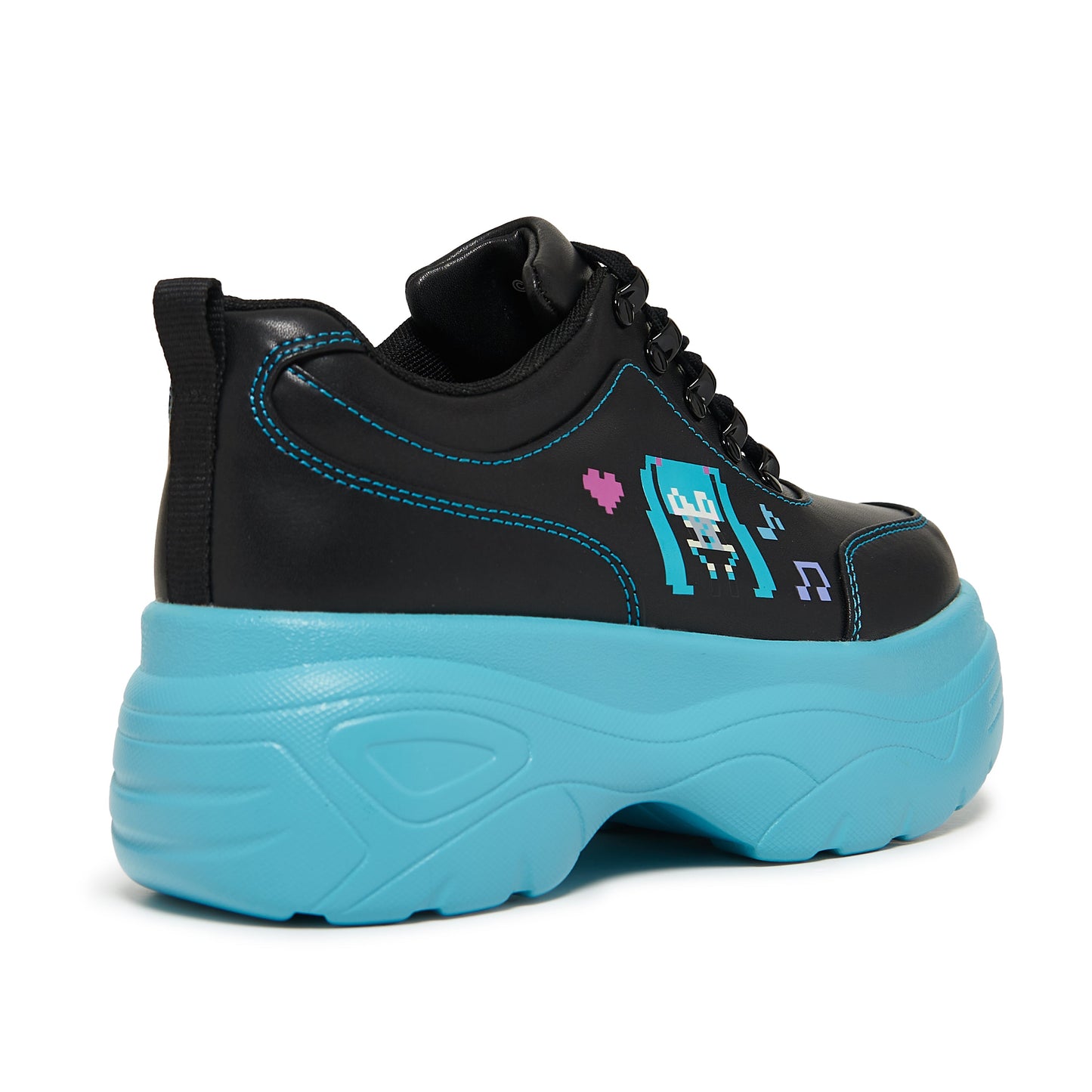 Virtual Diva Miku Chunky Trainers - Black
