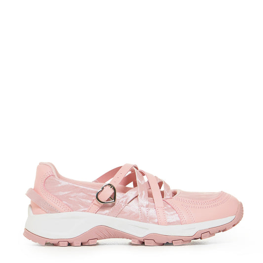 Kyubi Shimmering Ballet Mary Janes - Pink