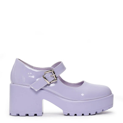 Tira Mary Jane Shoes ' Lilac Nectar Patent Edition'