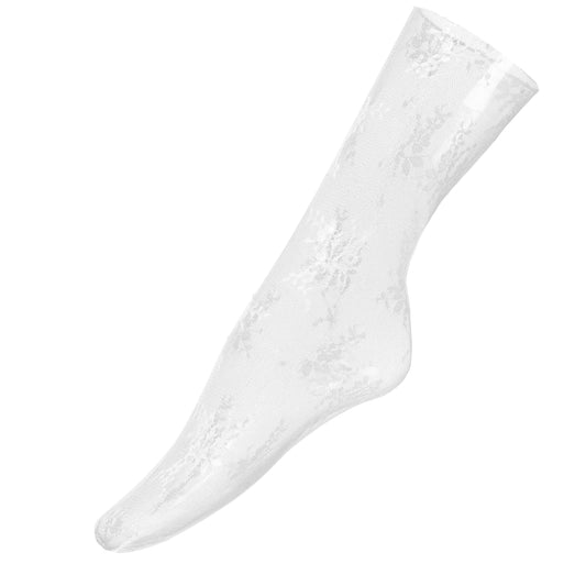 Sweet Sheer White Socks