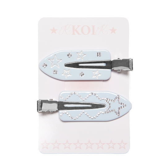 Baby Blue Star Hair Slider